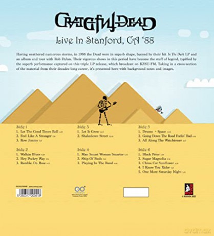 Grateful Dead: Live In Sanford, Ca '88 (80g Eco Mixed Triple) [Winyl]