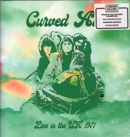 Curved Air: Live In The Uk 1971 ( Light Green) [Winyl]