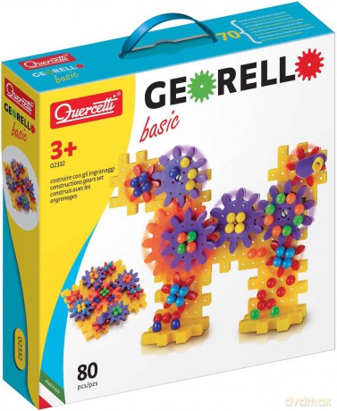 Quercetti Zest. Georello Basic 80szt [ZABAWKA]