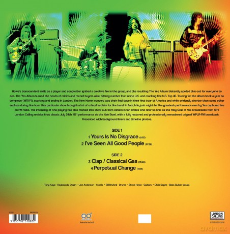 Yes: Live...Usa '71 ( Orange) [Winyl]