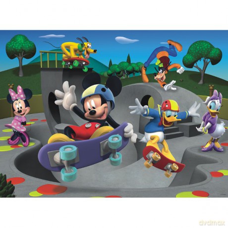 RAVENSBURGER 100 el. XXL Mickey S Funny [PUZZLE]