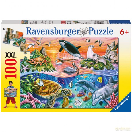 RAVENSBURGER 100 el. XXL Ocean [PUZZLE]