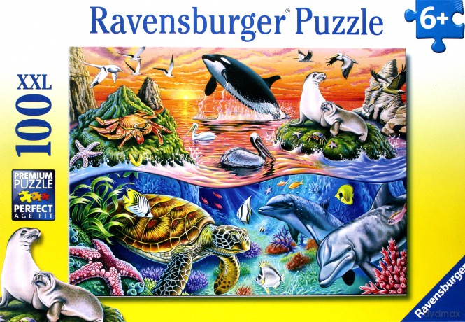 RAVENSBURGER 100 el. XXL Ocean [PUZZLE]