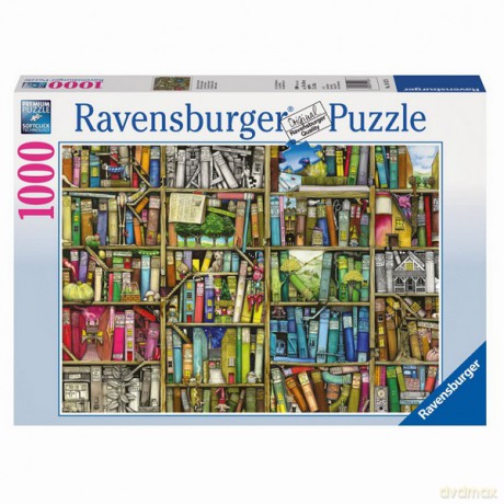 RAVENSBURGER 1000 el. Dziwaczna Księgarnia [PUZZLE]