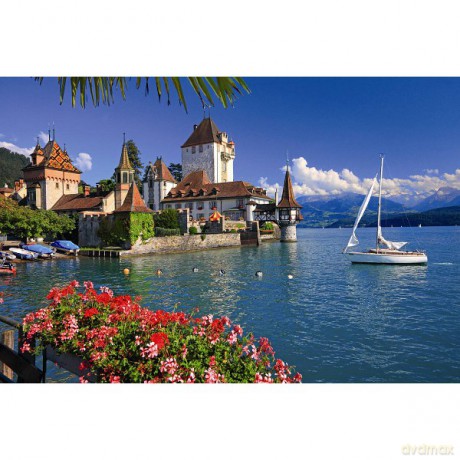 RAVENSBURGER 1000 el. Jezioro Thun, Bern [PUZZLE]