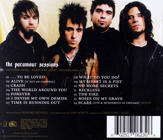 Papa Roach: The Paramour Sessions [CD]