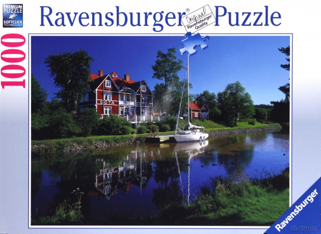 RAVENSBURGER 1000 el. Kanał Gota, Szwecja [PUZZLE]