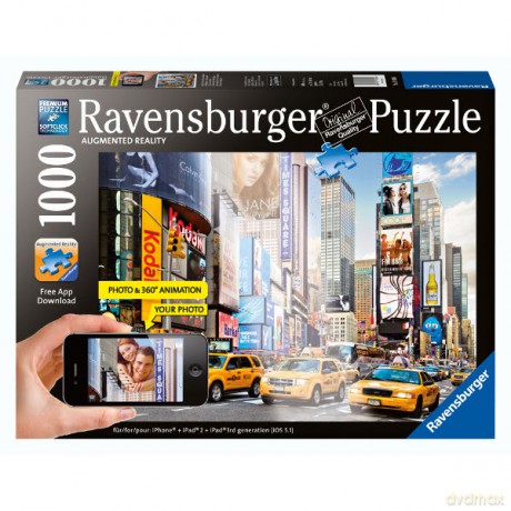 RAVENSBURGER 1000 el. Kolorowy Times Square [PUZZLE]