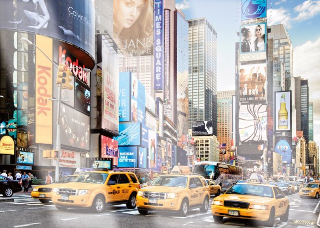 RAVENSBURGER 1000 el. Kolorowy Times Square [PUZZLE]