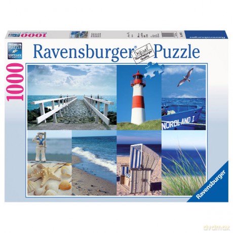 RAVENSBURGER 1000 el. Morskie Impresje [PUZZLE]