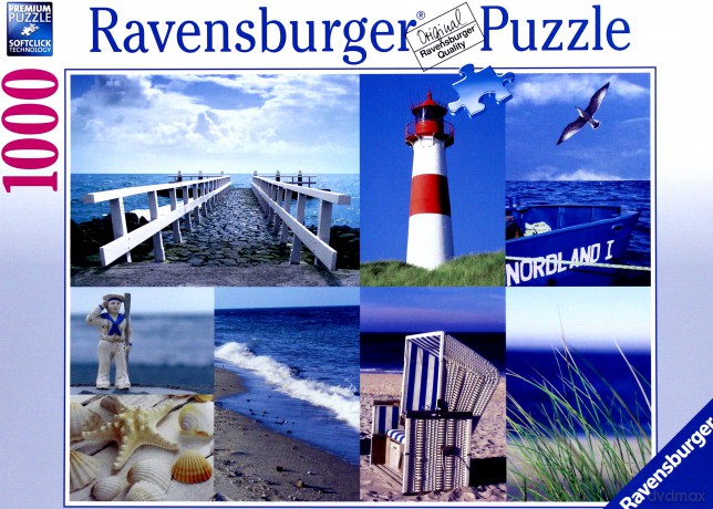 RAVENSBURGER 1000 el. Morskie Impresje [PUZZLE]