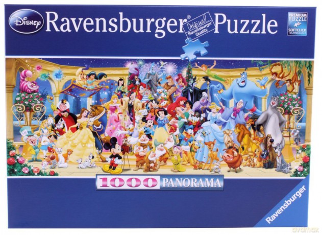 RAVENSBURGER 1000 El. Panorama Disney [PUZZLE]