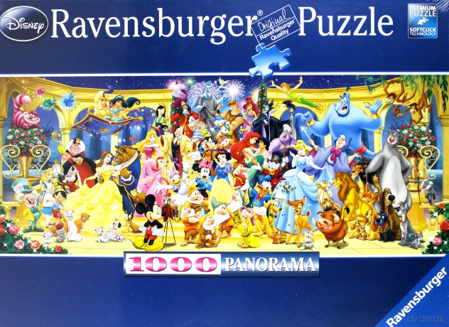 RAVENSBURGER 1000 El. Panorama Disney [PUZZLE]