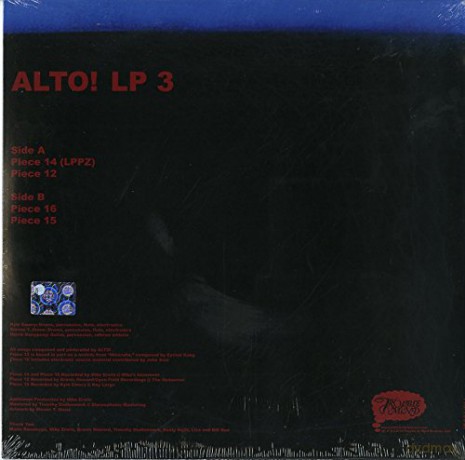 Alto!: Lp3 [Winyl]