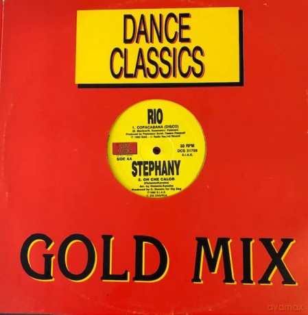 Lucia/Rio/Stephany - Dance Classics Gold Mix: La Isla Bonita / Copacabana (Disco) / Oh Che Calor [Winyl]