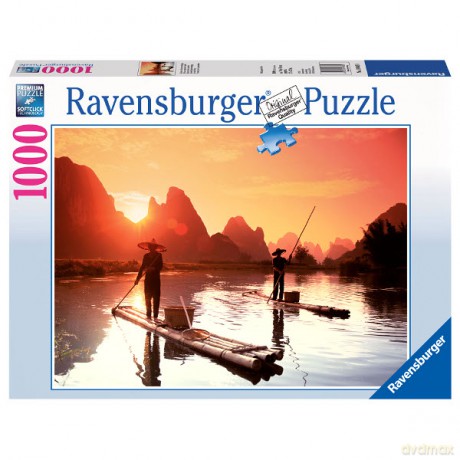 RAVENSBURGER 1000 el. Poranne Wędkarstwo [PUZZLE]