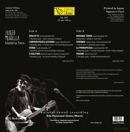 Fausto Mesolella: Madama Terra [Winyl]