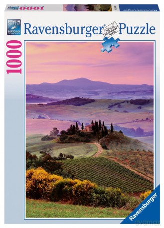 RAVENSBURGER 1000 El. Toskania, Włochy [PUZZLE]