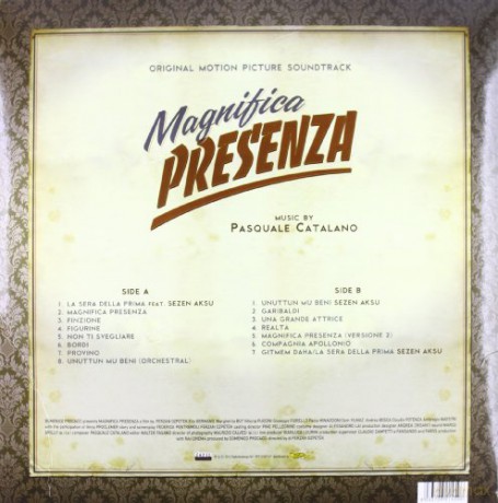 Pasquale Catalano: Magnifica Presenza soundtrack [Winyl]