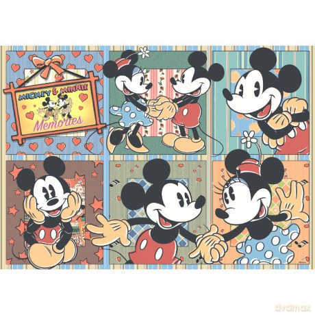 RAVENSBURGER 1000 El. Wspomnienia Miki [PUZZLE]
