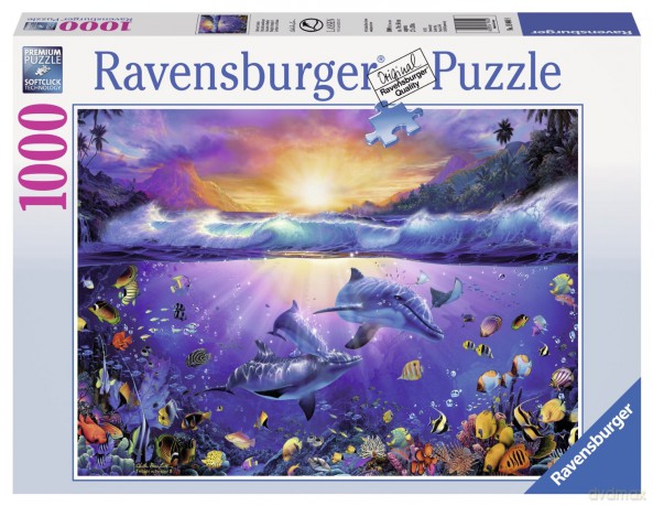 RAVENSBURGER 1000 el. Zmierzch W Raju [PUZZLE]