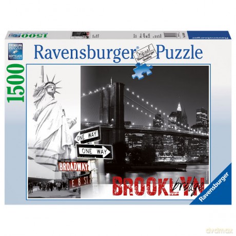 RAVENSBURGER 1500 El. Brookliński Most [PUZZLE]