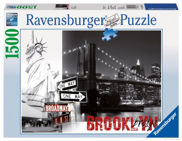 RAVENSBURGER 1500 El. Brookliński Most [PUZZLE]