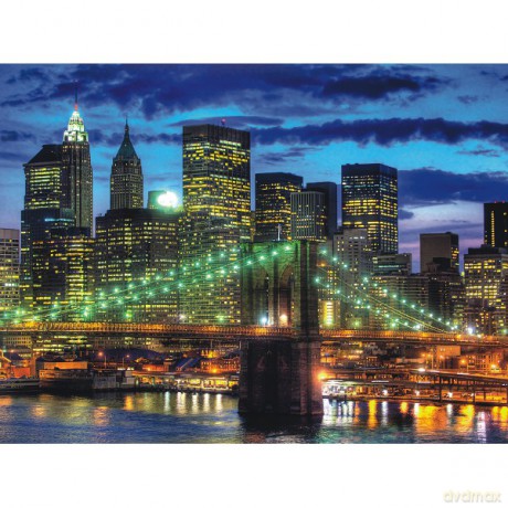 RAVENSBURGER 1500 el. Nowy Jork Nocą [PUZZLE]
