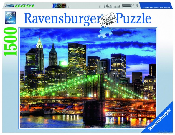 RAVENSBURGER 1500 el. Nowy Jork Nocą [PUZZLE]