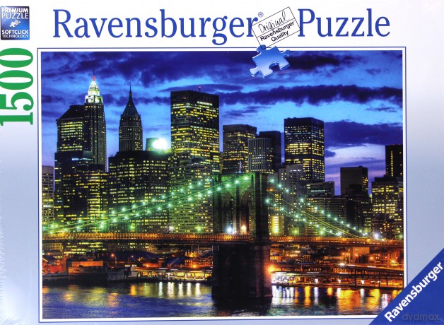 RAVENSBURGER 1500 el. Nowy Jork Nocą [PUZZLE]