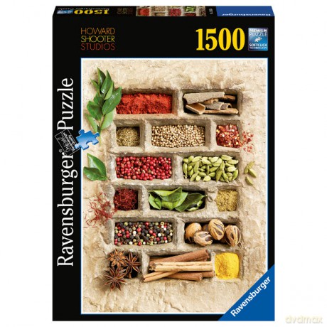 RAVENSBURGER 1500 el. Przyprawy W Kamieniu [PUZZLE]