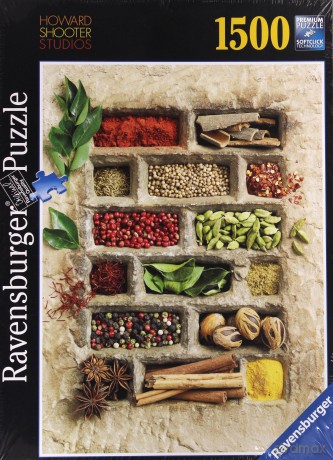 RAVENSBURGER 1500 el. Przyprawy W Kamieniu [PUZZLE]