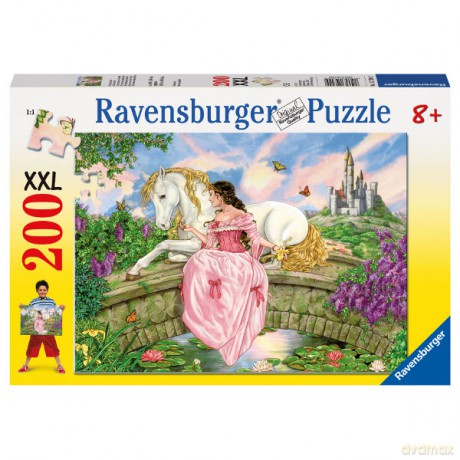 RAVENSBURGER 200 El.Xxl Księżniczka Nad Stawem [PUZZLE]