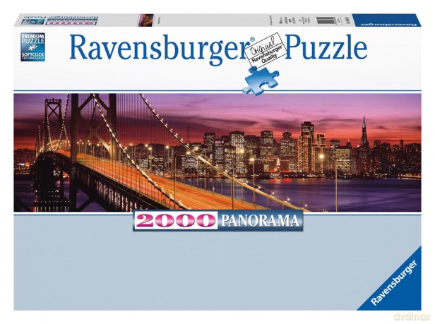 RAVENSBURGER 2000 El. Most Bay W S.Francisco [PUZZLE]