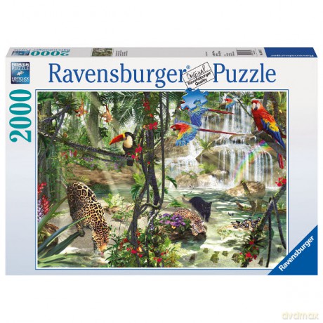 RAVENSBURGER 2000 el. W Dżungli [PUZZLE]