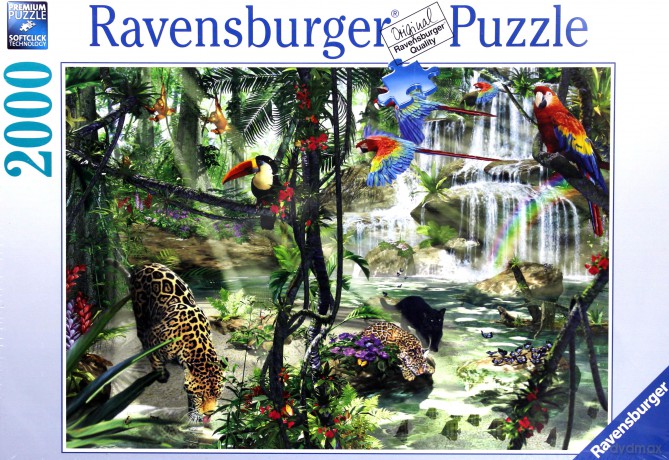 RAVENSBURGER 2000 el. W Dżungli [PUZZLE]