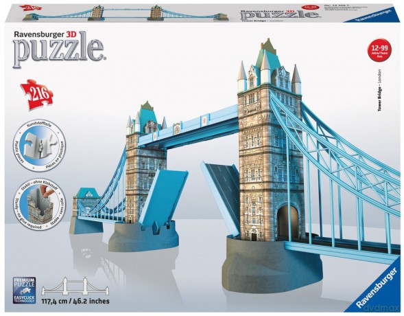 RAVENSBURGER 216 el. 3d Most Londyński [PUZZLE]