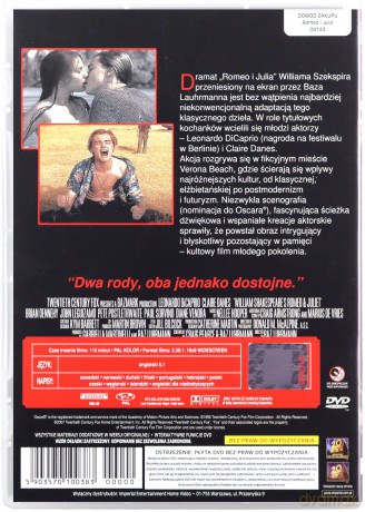 Romeo i Julia [DVD]
