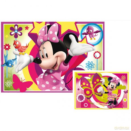 RAVENSBURGER 2x20 El. Dzień Z Minnie [PUZZLE]