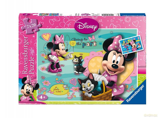 RAVENSBURGER 2x20 El. Myszka Minnie [PUZZLE]