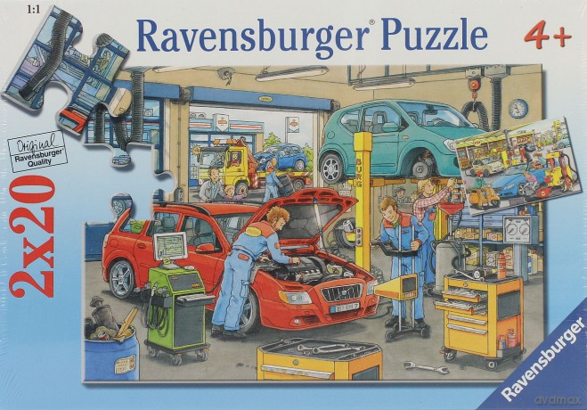 RAVENSBURGER 2x20 El. W Warsztacie [PUZZLE]