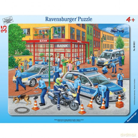 RAVENSBURGER 35 el. Duże Siły Policyjne [PUZZLE]
