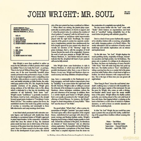 John Wright: Mr. Soul [Winyl]