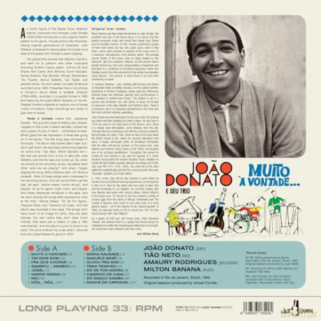 Joao Donato: Muito A Vontade [Winyl]