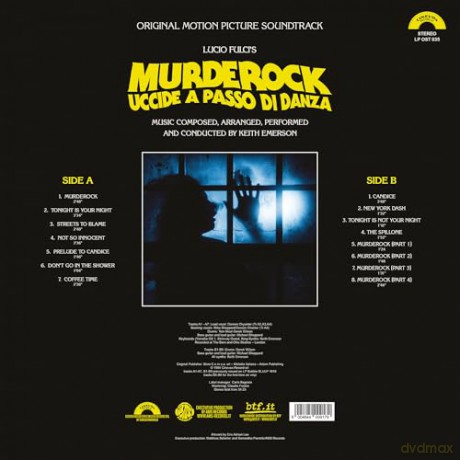 Keith Emerson: Murderock (LimitedEd. 140gr Clear Blue Viny [Winyl]