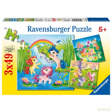 RAVENSBURGER 3x49 el. My Little Pony [PUZZLE]
