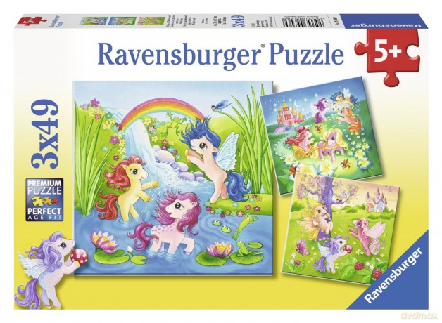 RAVENSBURGER 3x49 el. My Little Pony [PUZZLE]
