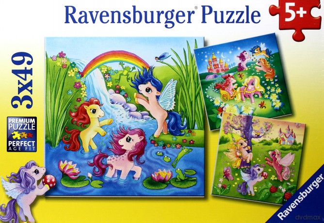 RAVENSBURGER 3x49 el. My Little Pony [PUZZLE]