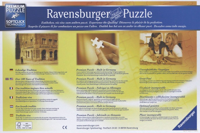 RAVENSBURGER 500 el. Kotki Pod Parasolem [PUZZLE]