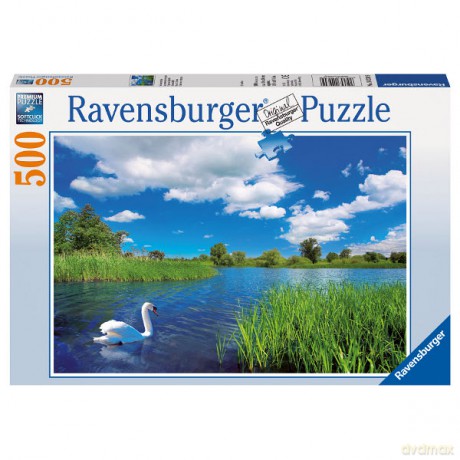 RAVENSBURGER 500 El. Łabędź [PUZZLE]